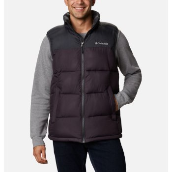 Columbia Gilet Heren, Pike Lake DonkerPaars DonkerGrijs, 85GLMBWXV